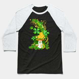 Clover Hat 1 Baseball T-Shirt